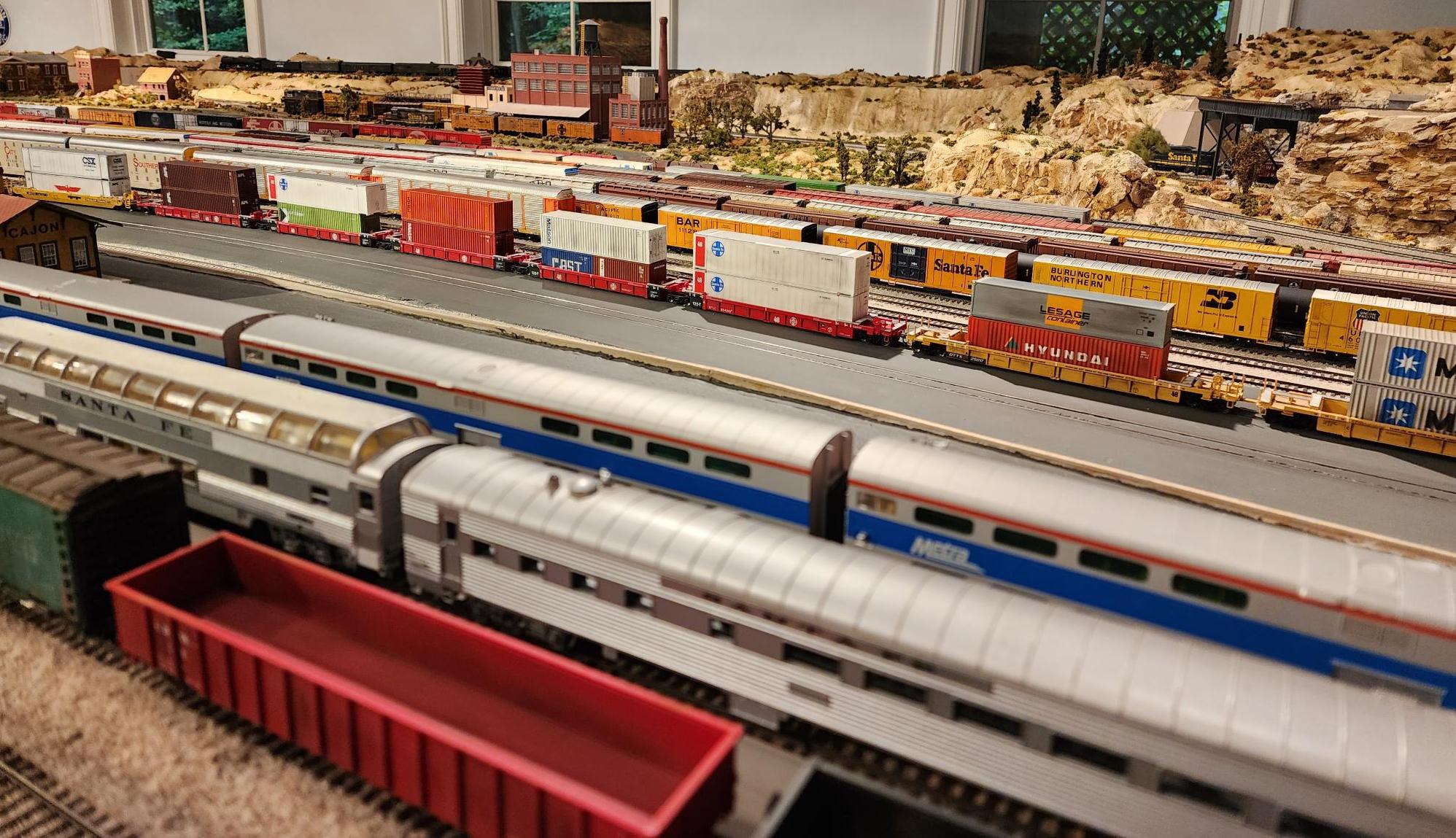 Fall Meet 2023: Les Illes Cajon Pass Santa Fe and Southern Pacific HO ...